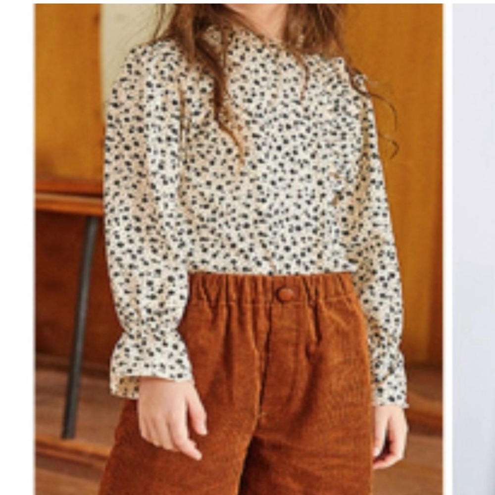 ZARA Girl Balloon Sleeve Blouse size 9 (134cm)